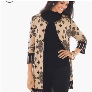 Chico’s long cardigan sweater